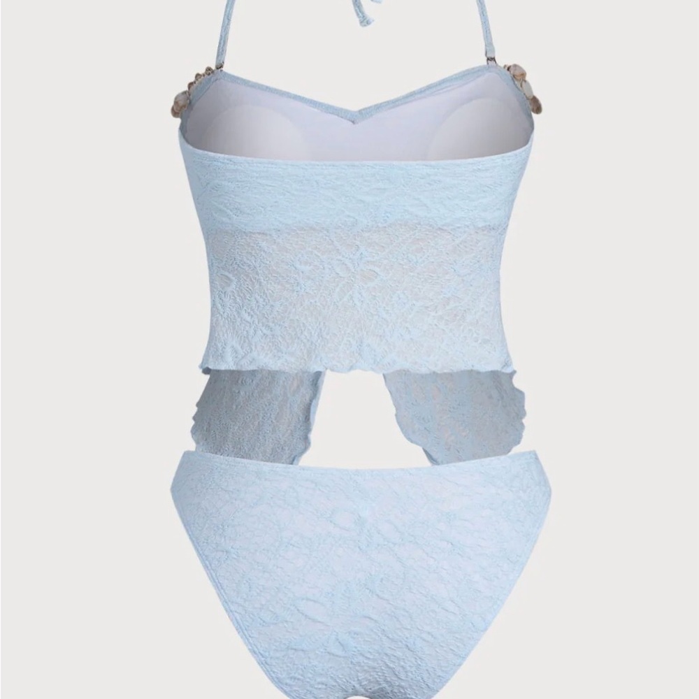 Samiol Medium Light Blue Bikini Set - Picture 2 of 2
